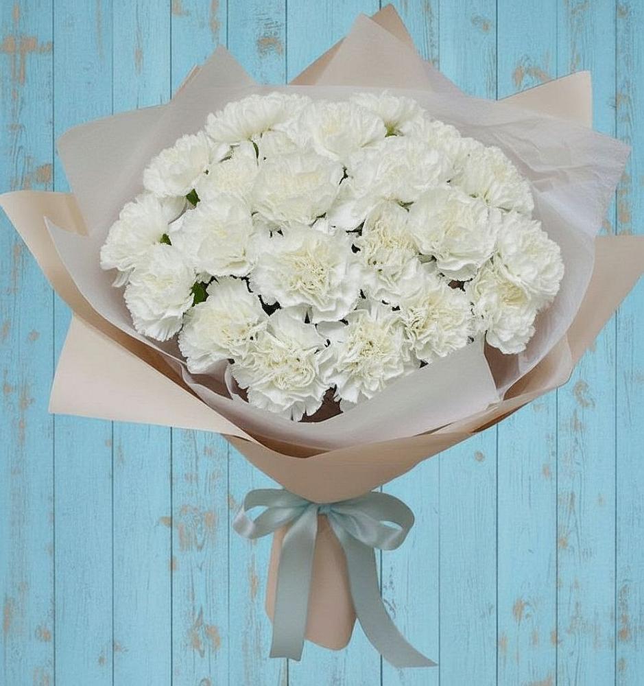 Букет цветов из: Гвоздики в Новом Удмуртской республики