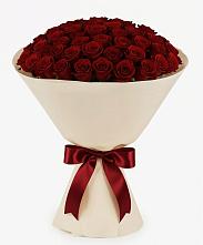 Букет 101 Бордовая роза Блэк Бакарра в Новом Удмуртской республики
