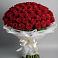 Букет 101 Красная роза Блэк Мэджик в Новом Удмуртской республики