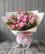 Букет Розовый кустик в Новом Удмуртской республики