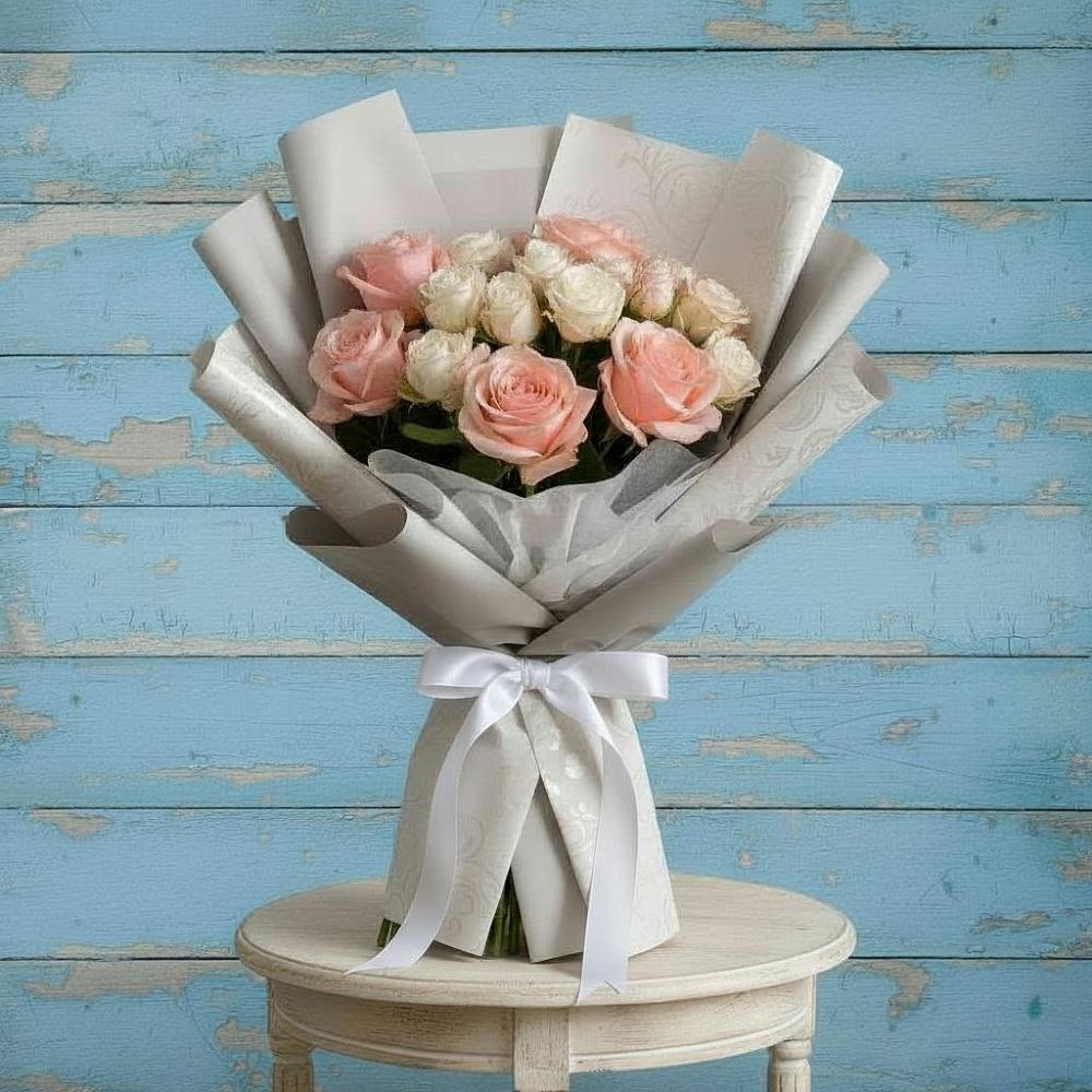 Букет цветов из: Розы в Новом Удмуртской республики