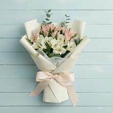 Букет цветов из:  Альстромерии в Новом Удмуртской республики