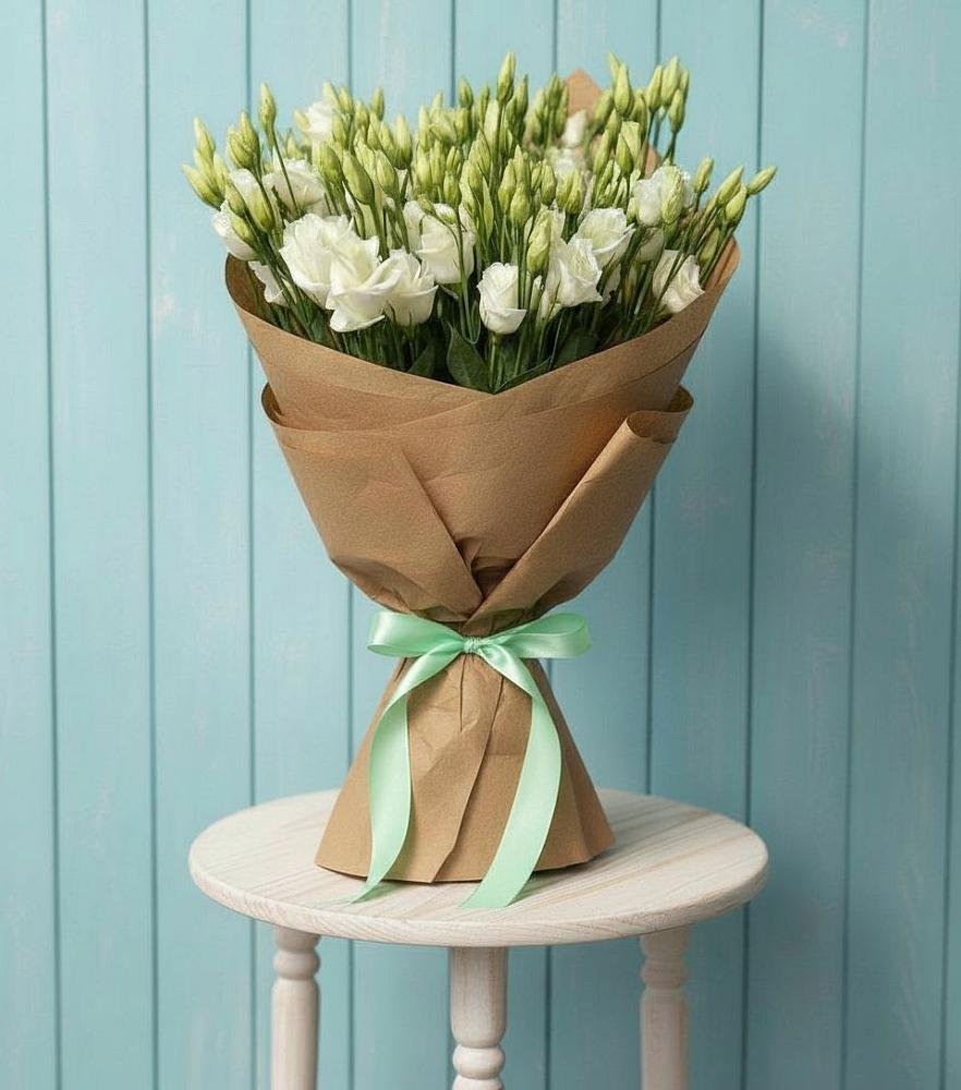 Букет цветов из: Лизиантусы в Новом Удмуртской республики