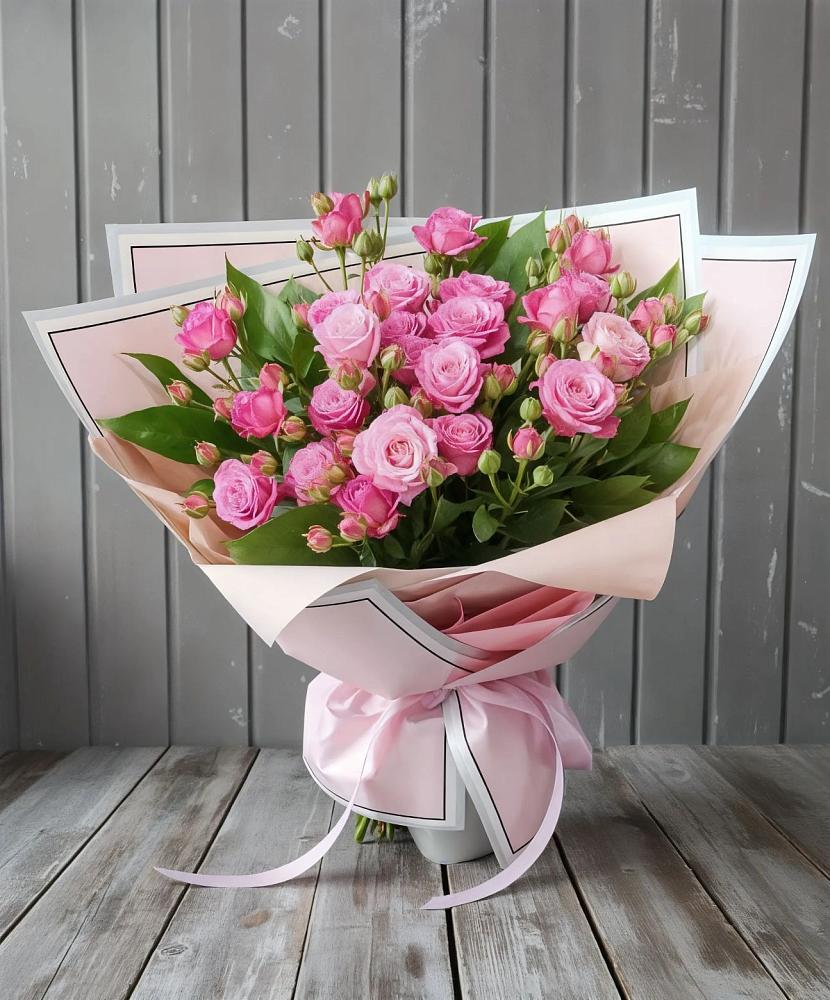 Букет Розовый кустик в Новом Удмуртской республики