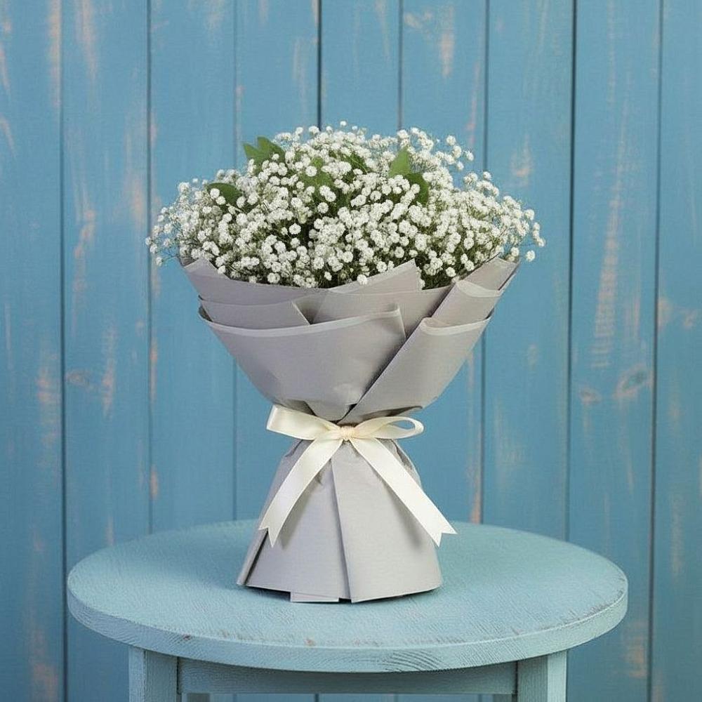 Букет цветов из: Гипсофила в Новом Удмуртской республики