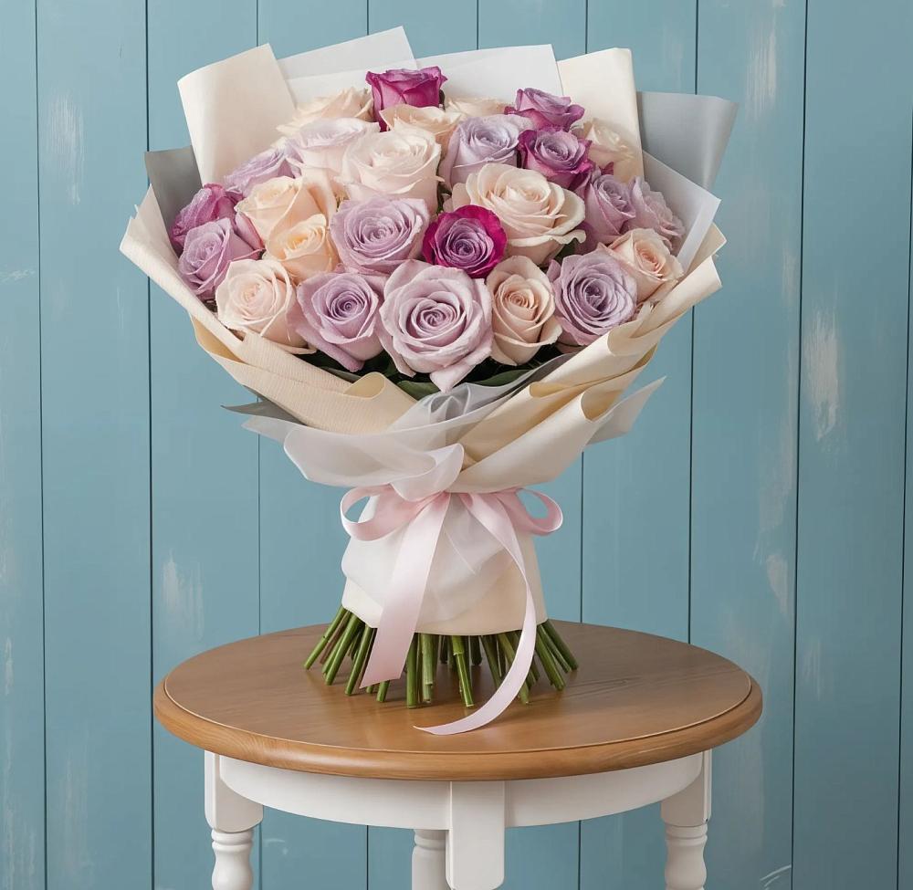 Букет цветов из: Розы в Новом Удмуртской республики