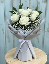 Букет цветов из:  Розы в Новом Удмуртской республики