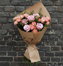 Букет цветов из:  Розы в Новом Удмуртской республики