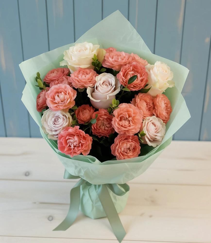 Букет цветов из: Розы в Новом Удмуртской республики