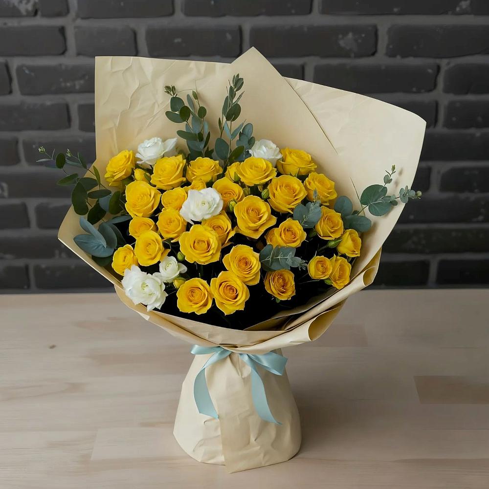 Букет цветов из: Розы в Новом Удмуртской республики