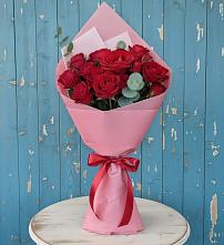 Букет цветов из:  Розы в Новом Удмуртской республики