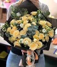Букет цветов из:  Розы и Лизиантусы #REPLACE_PRED# Новом Удмуртской республики