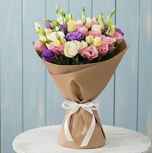Букет цветов из:  Лизиантусы в Новом Удмуртской республики