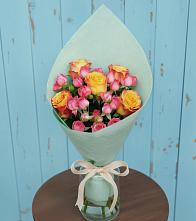 Букет цветов из:  Розы в Новом Удмуртской республики